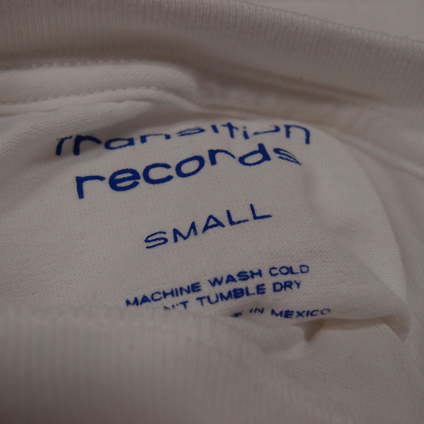 Transition - Transition Records Tee (white) - 3