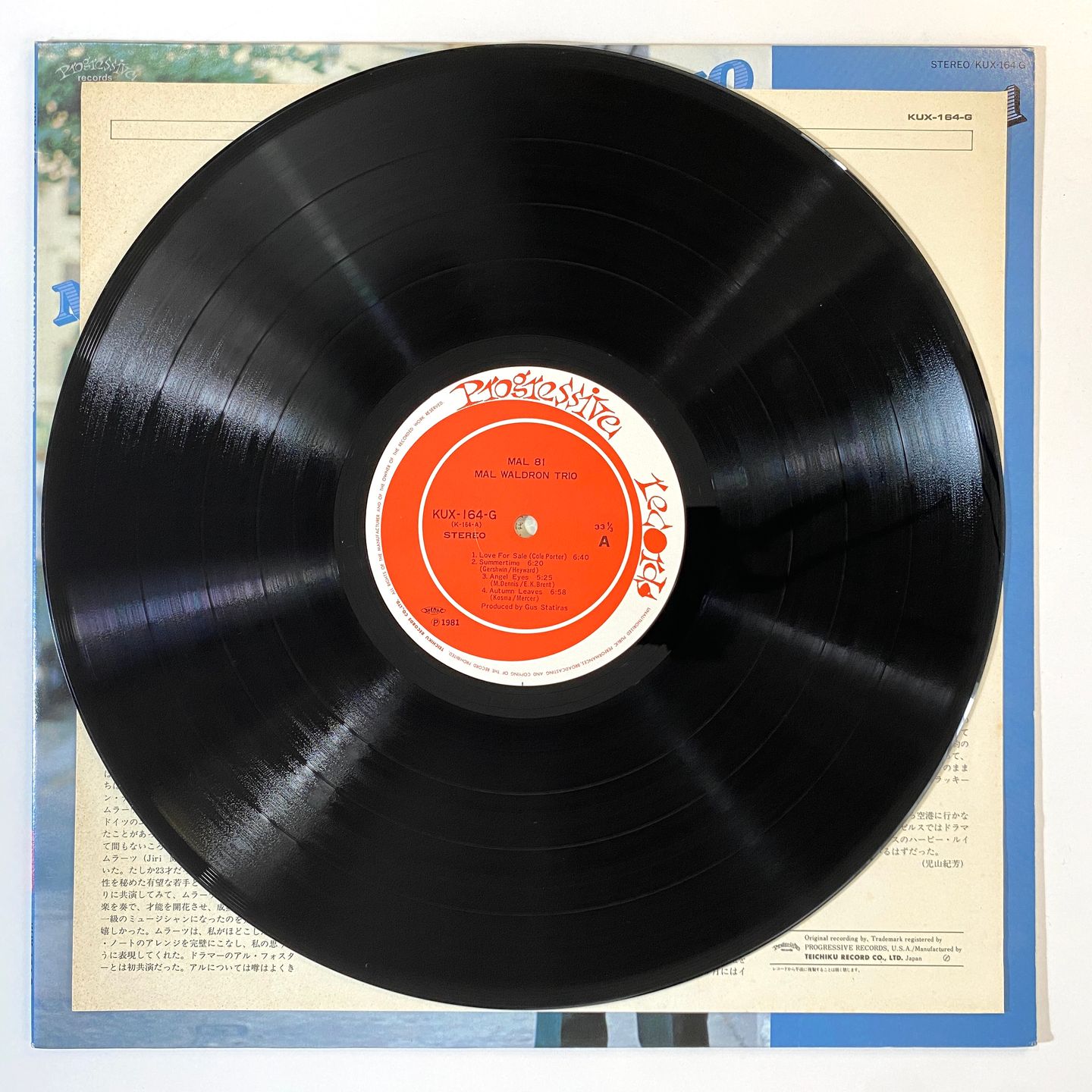 Mal Waldron Trio - Mal 81 | Progressive Records (KUX-164-G) - 2 Mal Waldron Trio - Mal 81 | Progressive Records (KUX-164-G) - 2