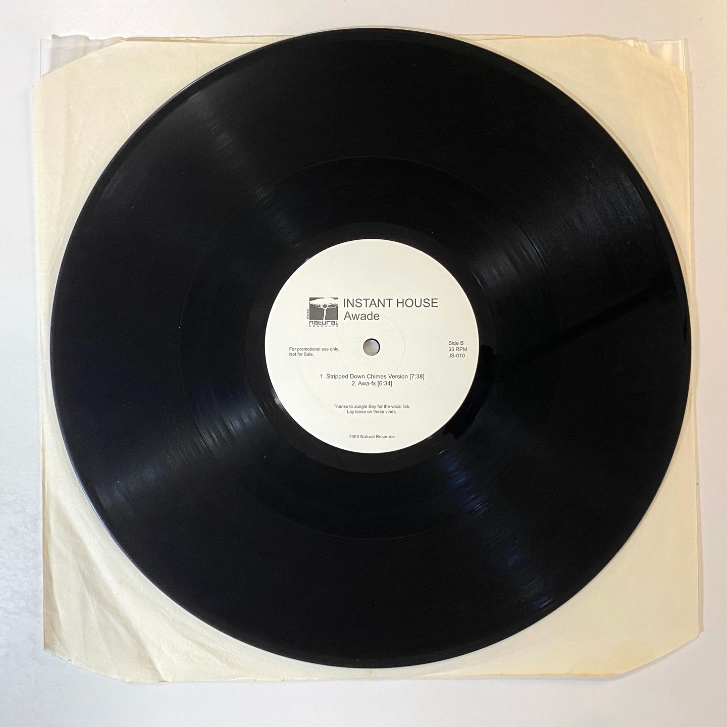 Instant House - Awade | Jungle Sounds Records (JS-010) - 4