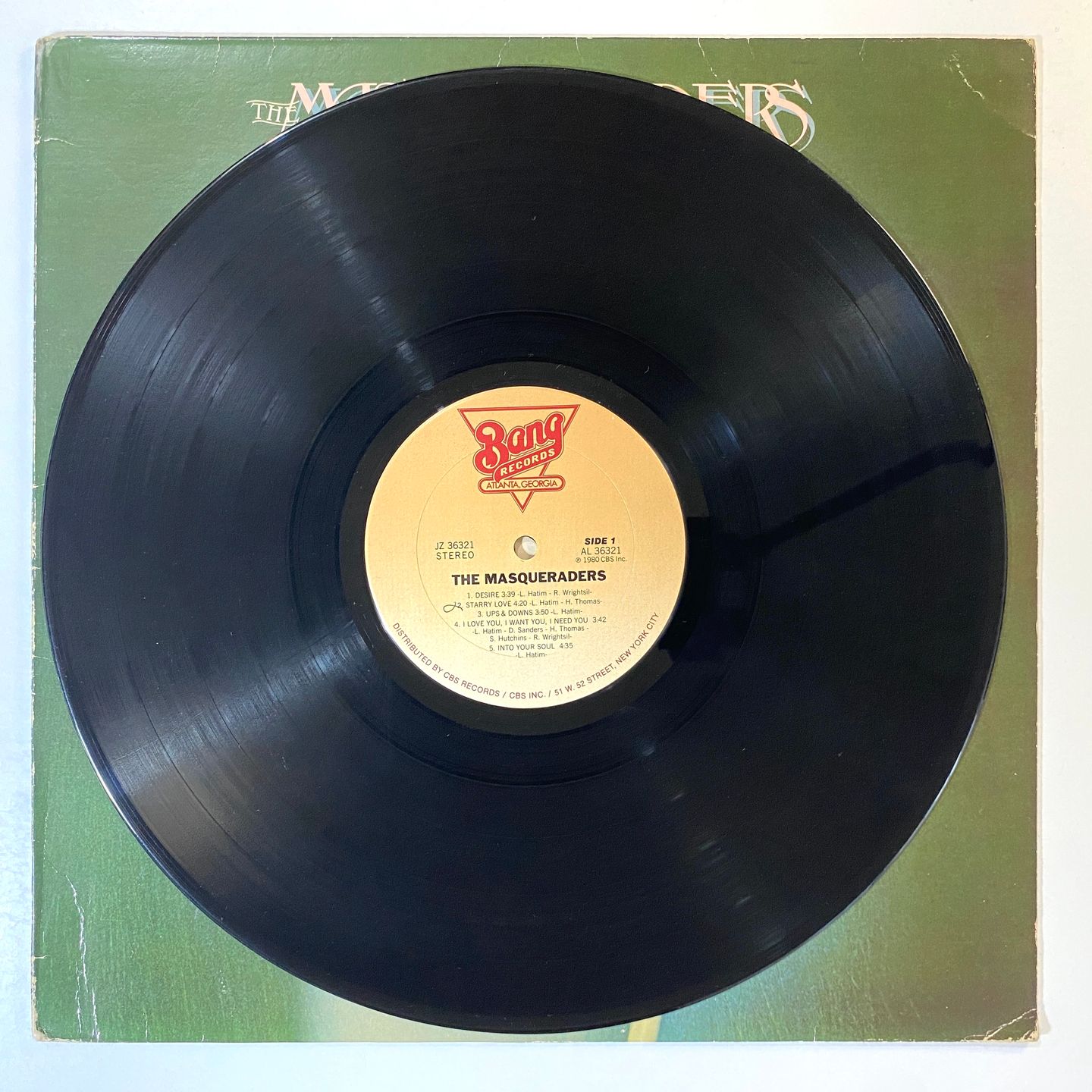 The Masqueraders - The Masqueraders | Bang Records (JZ 36321) - 2