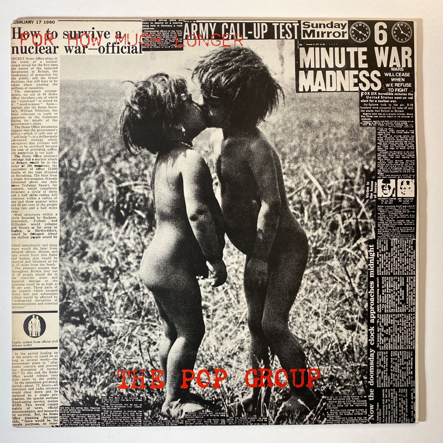 The Pop Group - For How Much Longer Do We Tolerate Mass Murder? | Rough Trade (ROUGH 9) The Pop Group - For How Much Longer Do We Tolerate Mass Murder? | Rough Trade (ROUGH 9)