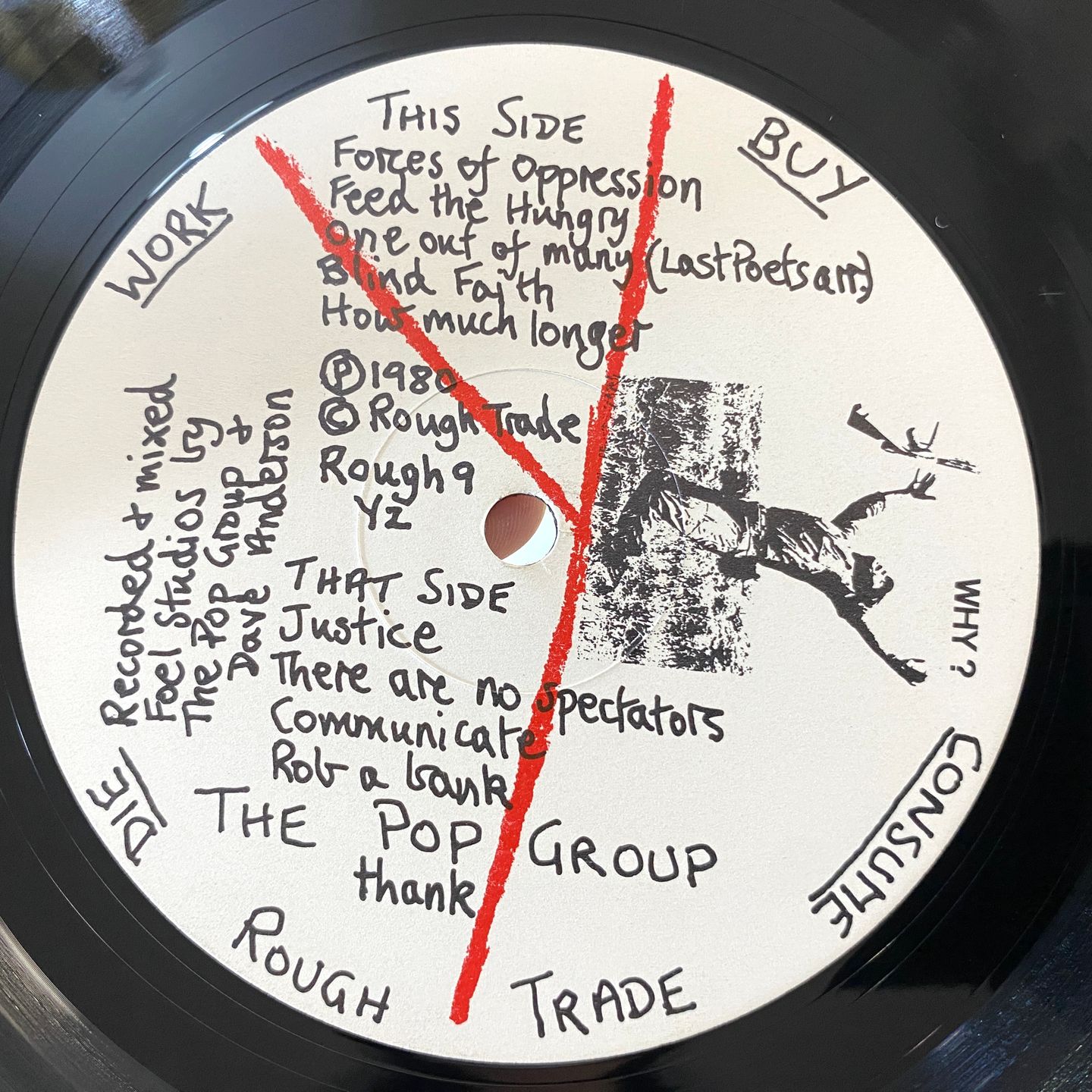 The Pop Group - For How Much Longer Do We Tolerate Mass Murder? | Rough Trade (ROUGH 9) - 2