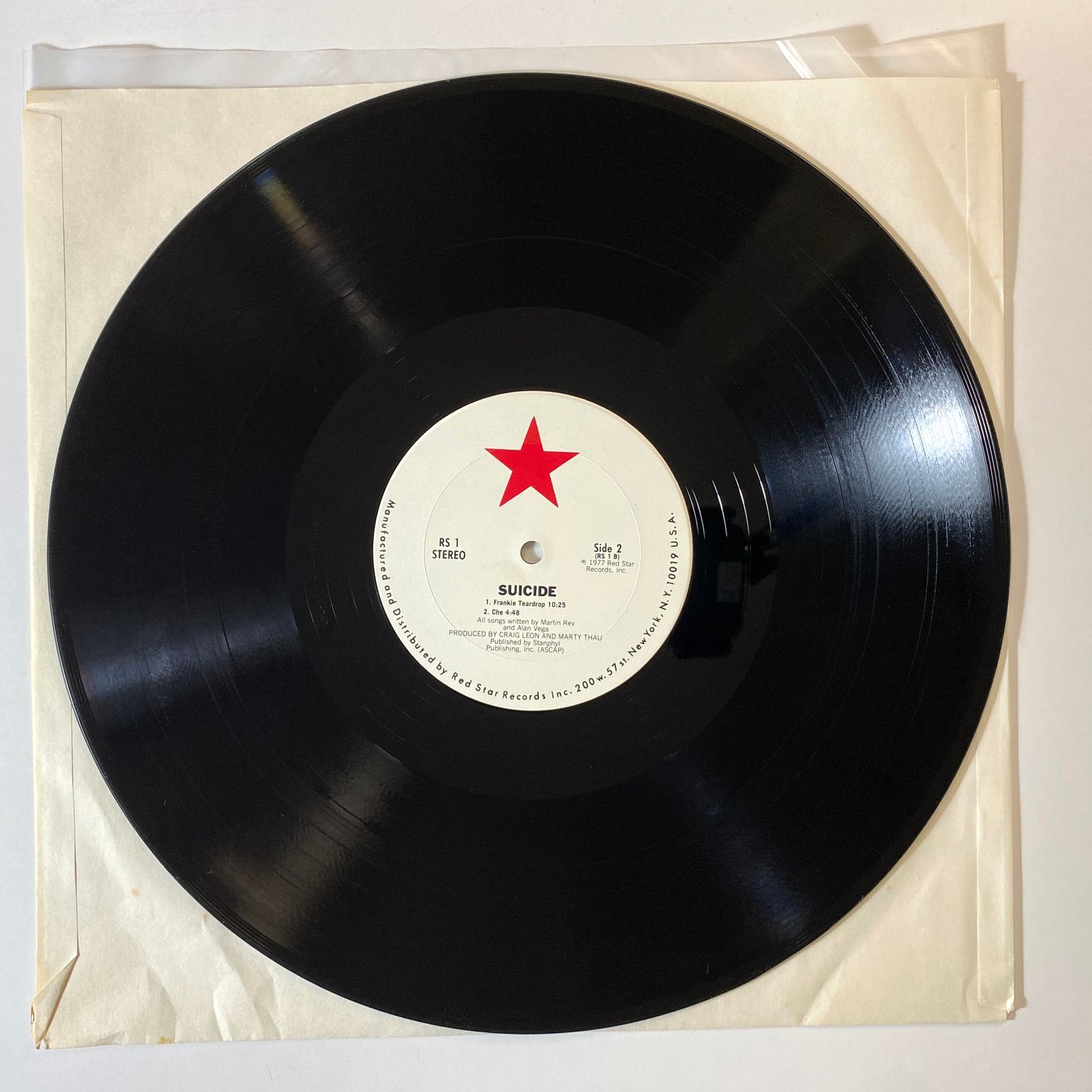 Suicide - Suicide | Red Star Records (RS 1) - 6