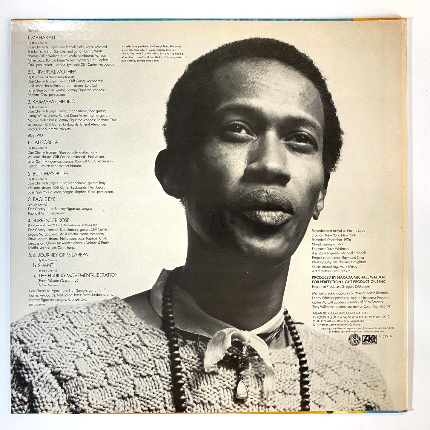 Don Cherry - Hear & Now | Atlantic (P-10391A) - 3 Don Cherry - Hear & Now | Atlantic (P-10391A) - 3