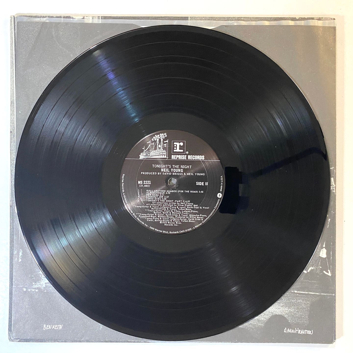 Neil Young - Tonight's The Night | Reprise Records (MS 2221) - 9