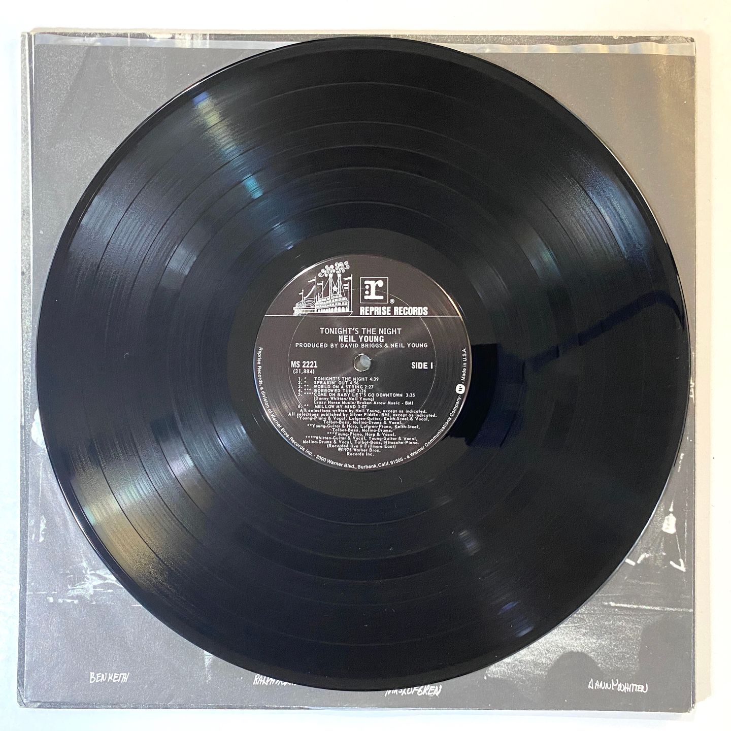 Neil Young - Tonight's The Night | Reprise Records (MS 2221) - 8