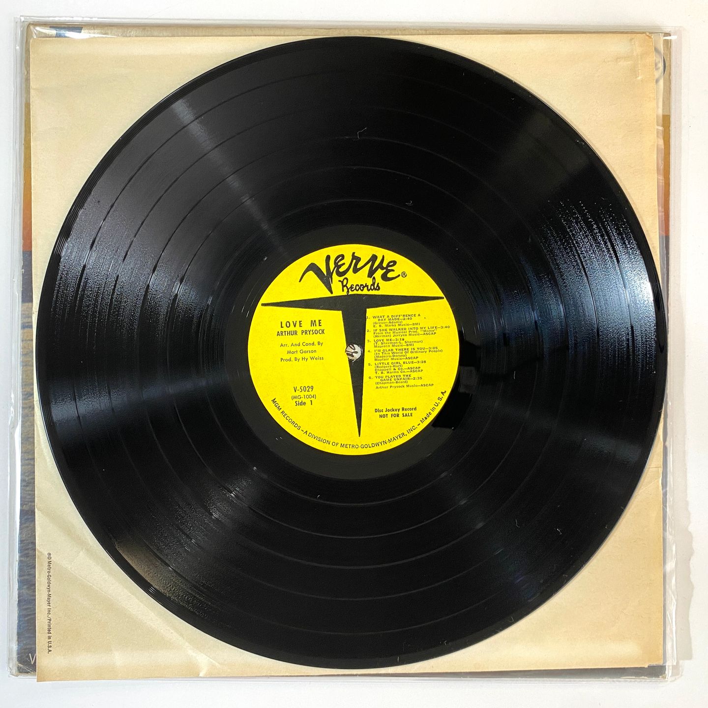 Arthur Prysock - Love Me | Verve Records (V-5029) - 2 Arthur Prysock - Love Me | Verve Records (V-5029) - 2