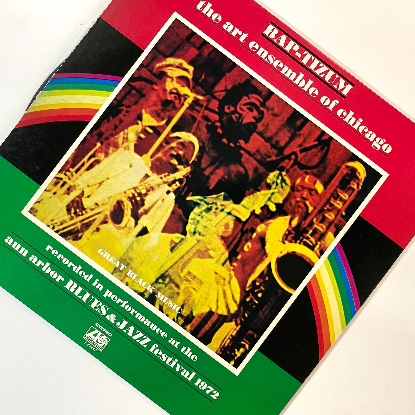 The Art Ensemble Of Chicago - Bap-tizum | Atlantic (P-8344A) - 8