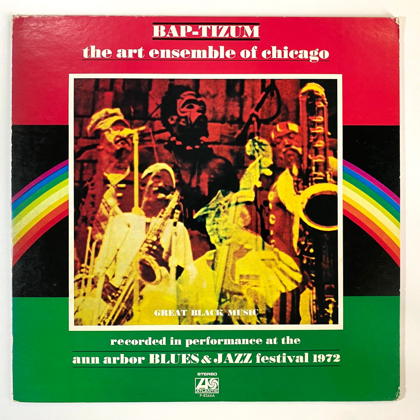 The Art Ensemble Of Chicago - Bap-tizum | Atlantic (P-8344A) The Art Ensemble Of Chicago - Bap-tizum | Atlantic (P-8344A)