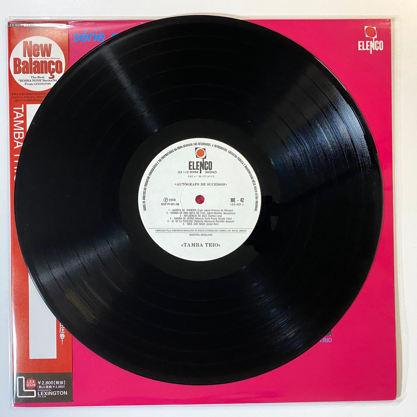 Tamba Trio - Série Autógrafo De Sucessos | Lexington (LEX-9328) - 2