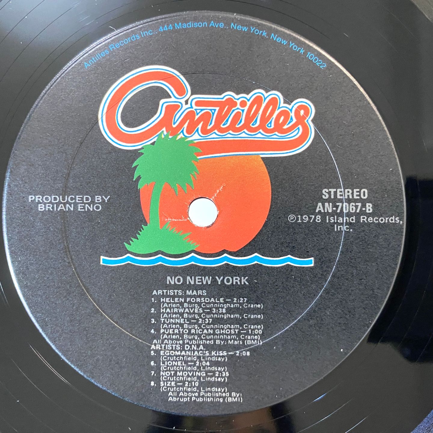 Various - No New York | Antilles (AN-7067) - 5 Various - No New York | Antilles (AN-7067) - 5