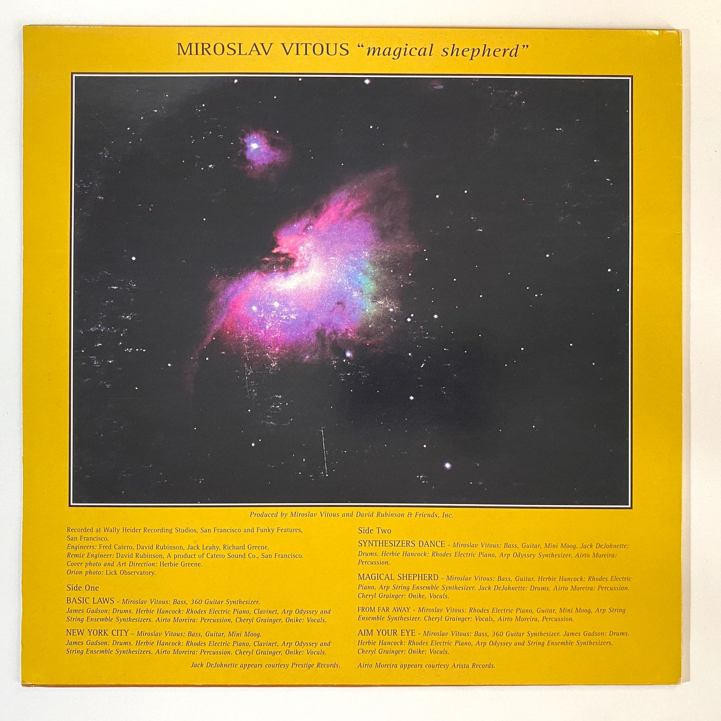 Miroslav Vitous - Magical Shepherd | Warner Bros. Records (BS 2925) - 4 Miroslav Vitous - Magical Shepherd | Warner Bros. Records (BS 2925) - 4