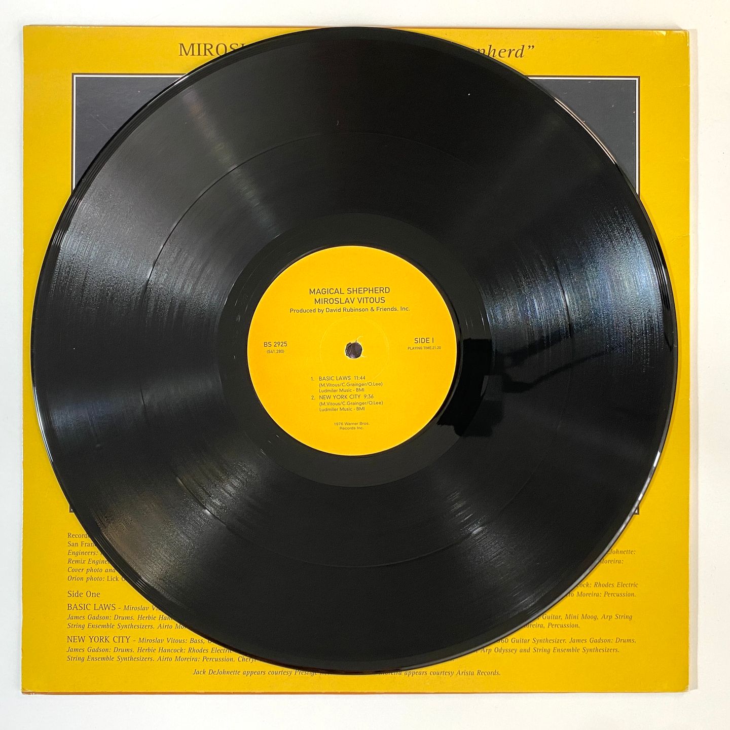 Miroslav Vitous - Magical Shepherd | Warner Bros. Records (BS 2925) - 3 Miroslav Vitous - Magical Shepherd | Warner Bros. Records (BS 2925) - 3