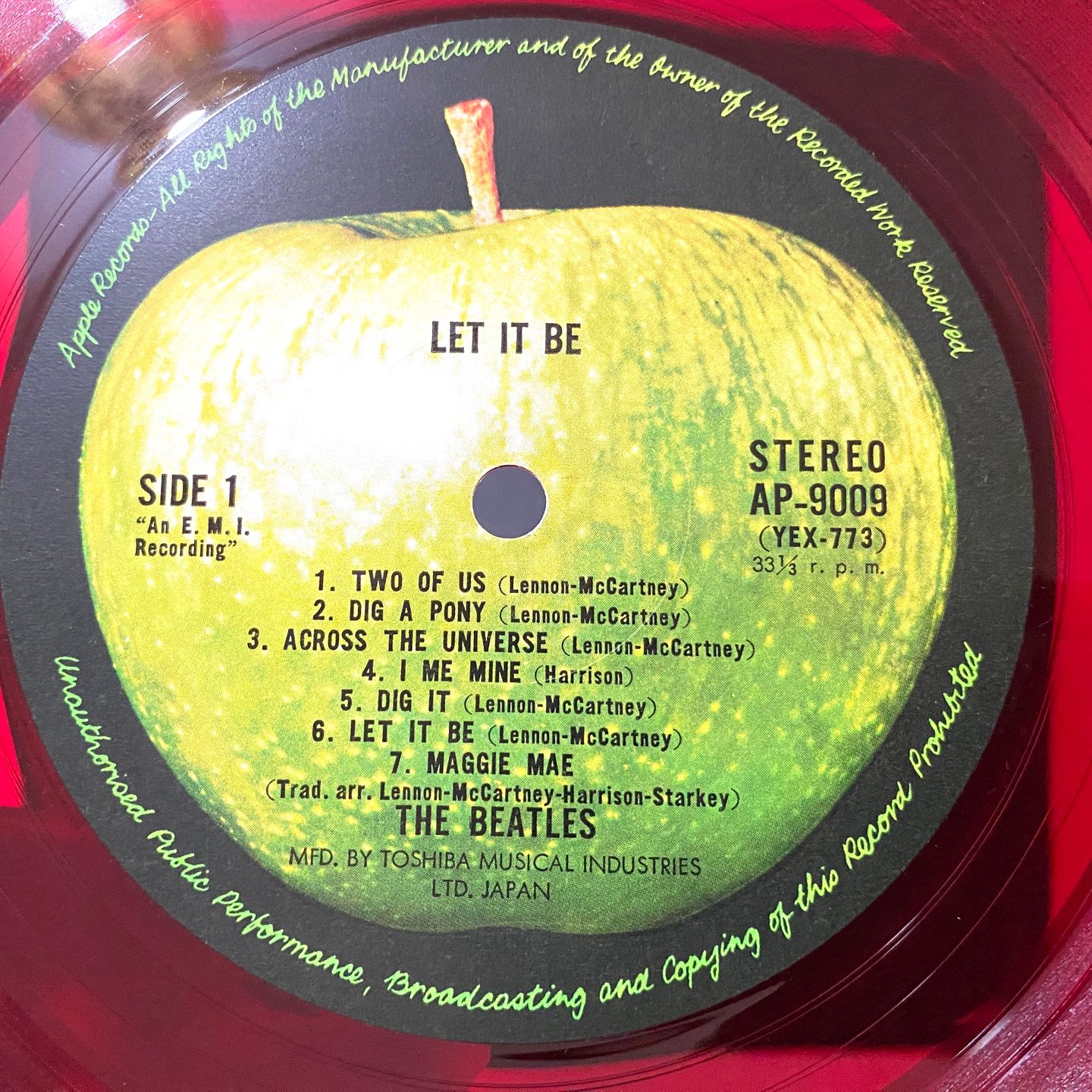 The Beatles - Let It Be | Apple Records (AP-9009) - 5