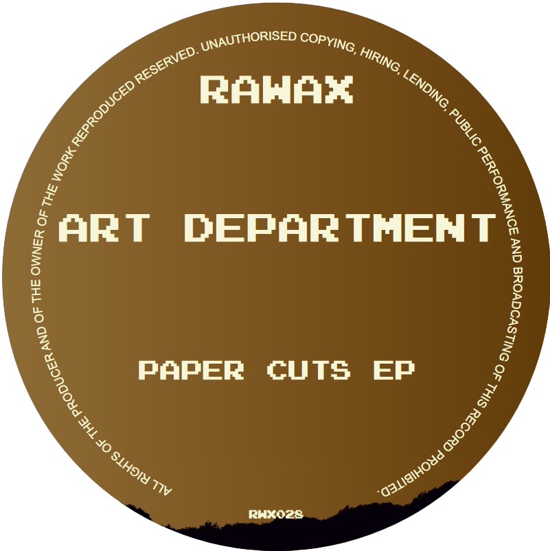 Art Department - Paper Cuts EP | Rawax (RWX028)