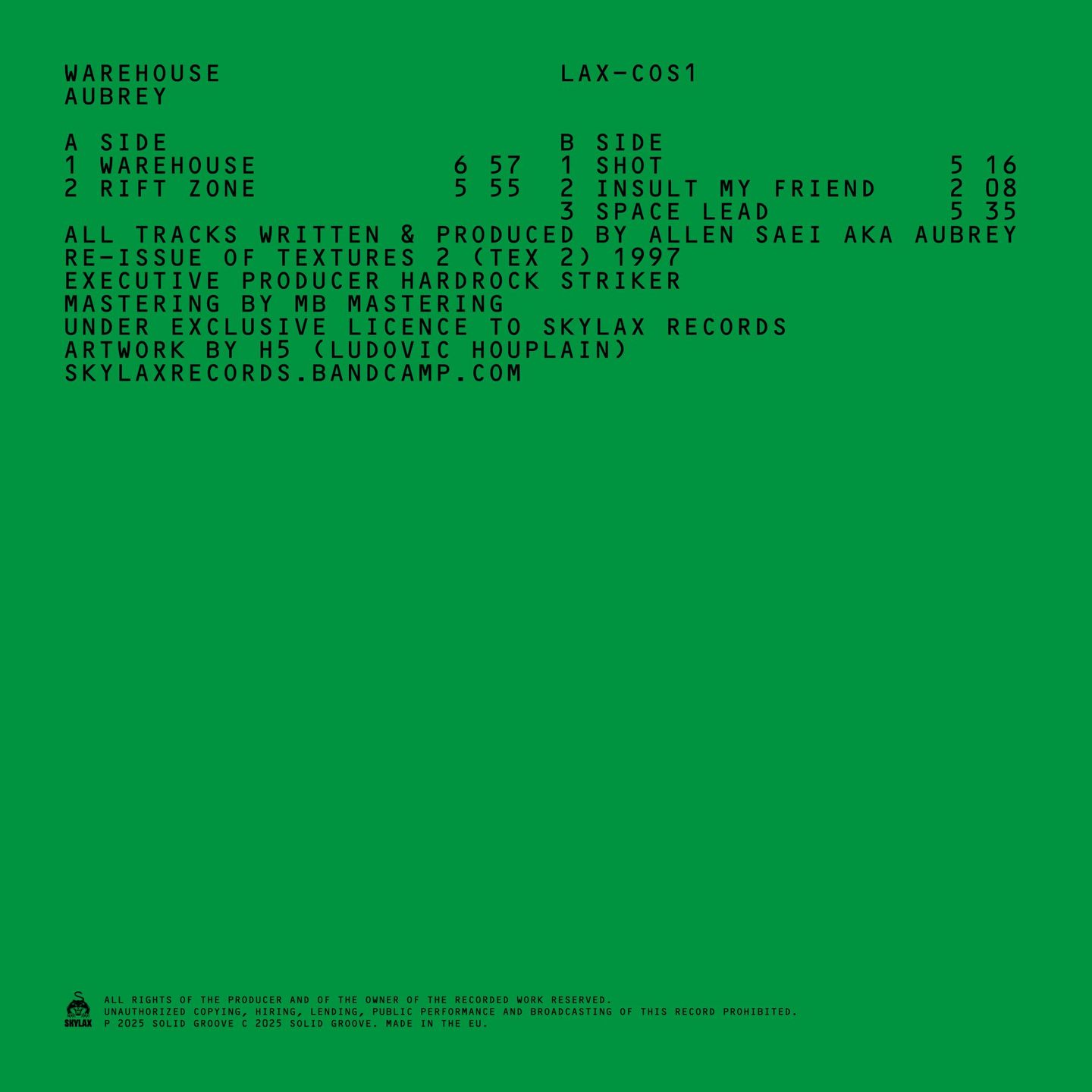 Aubrey - WAREHOUSE | SKYLAX COLLECTORS SERIES (LAX-COS01) - 2