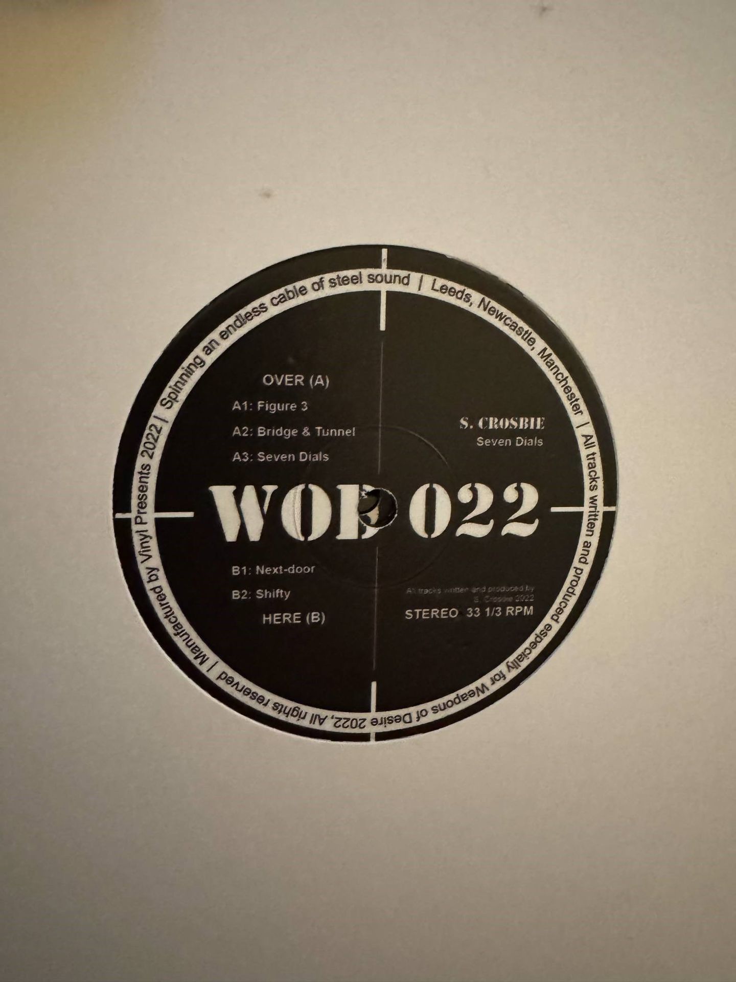 Stu Crosbie - Seven Dials | Weapons Of Desire (WOD 022)