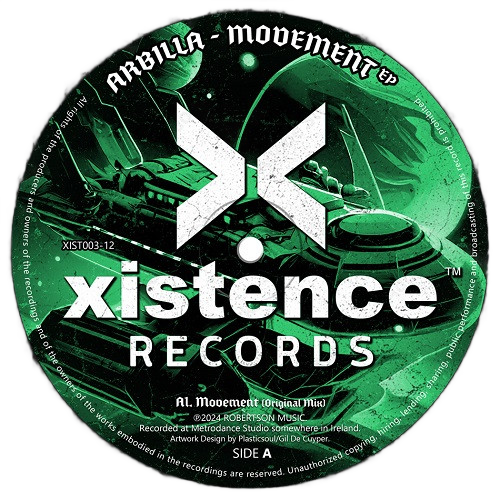 Arbilla - Movement EP | Xistence Records (XIST003-12)