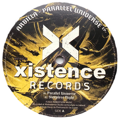 Arbilla - Parallel Universe EP | Xistence Records (XIST004 - 12) - main Arbilla - Parallel Universe EP | Xistence Records (XIST004 - 12) - main