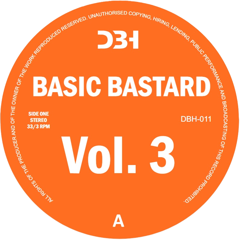 Basic Bastard - Basic Bastard Vol. 3 | DBH Records (DBH-011)