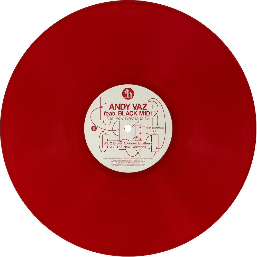 Andy Vaz Feat. Black M1D1 - The New Germans EP | Phonogramme (PHONOGRAMME58) Andy Vaz Feat. Black M1D1 - The New Germans EP | Phonogramme (PHONOGRAMME58)