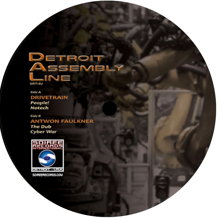 Drivetrain , Antwon Faulkner - Detroit Assembly Line | Soiree Records International (SRT187) Drivetrain , Antwon Faulkner - Detroit Assembly Line | Soiree Records International (SRT187)