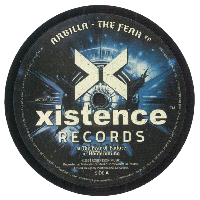 Arbilla - The Fear EP | Xistence Records (XIST005-12)