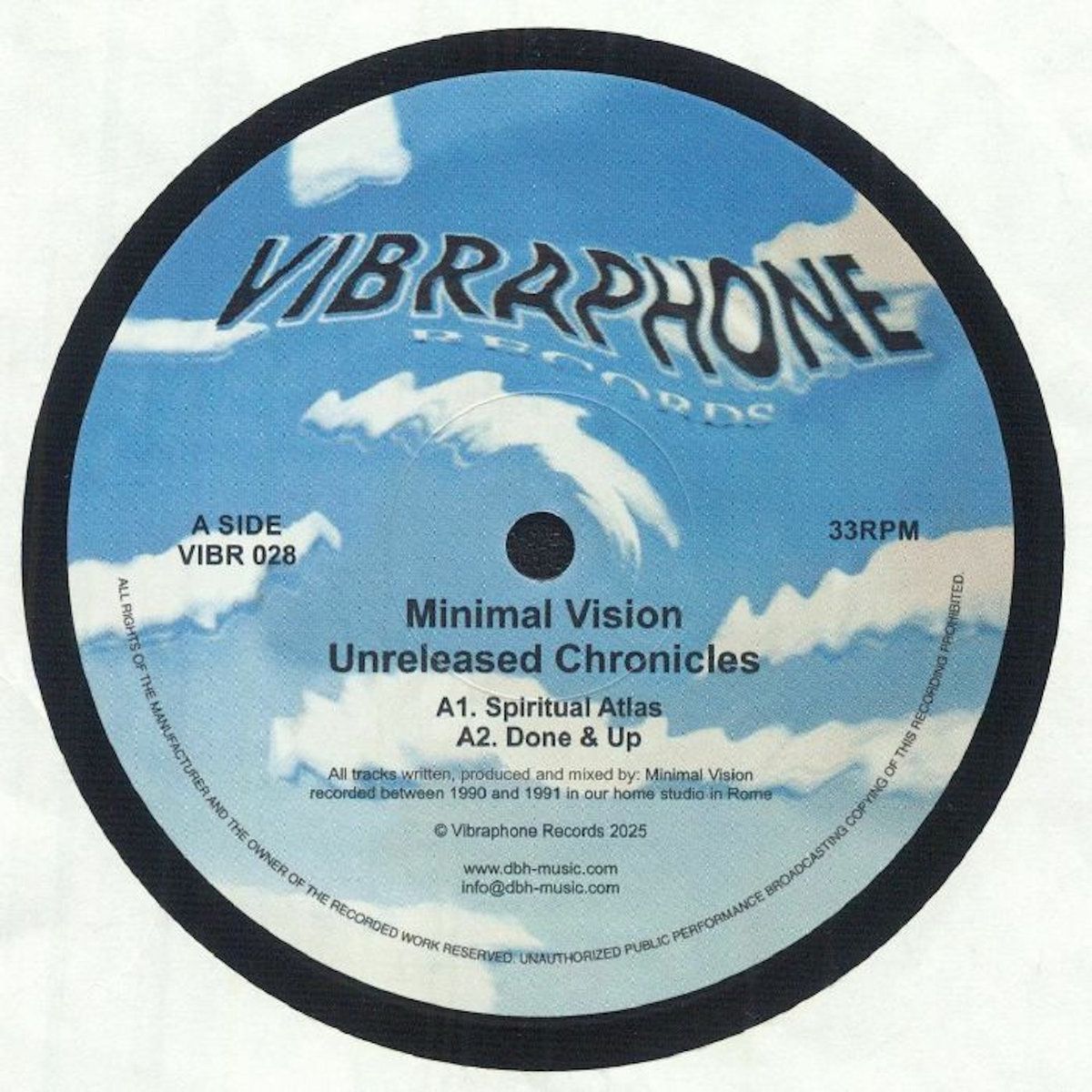 Minimal Vision - Unreleased Chronicles | Vibraphone Records (VIBR 028)