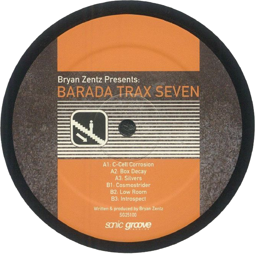 Bryan Zentz - Barada Trax Seven | Sonic Groove (SG25100) - main Bryan Zentz - Barada Trax Seven | Sonic Groove (SG25100) - main