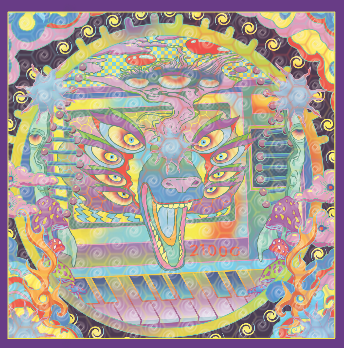 Krijka - E-Tribes Ep | Animals On Psychedelics (AOP010) - main Krijka - E-Tribes Ep | Animals On Psychedelics (AOP010) - main