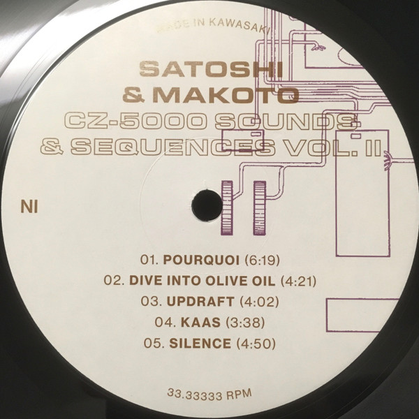 Satoshi & Makoto - CZ-5000 Sounds & Sequences Vol. II | Safe Trip