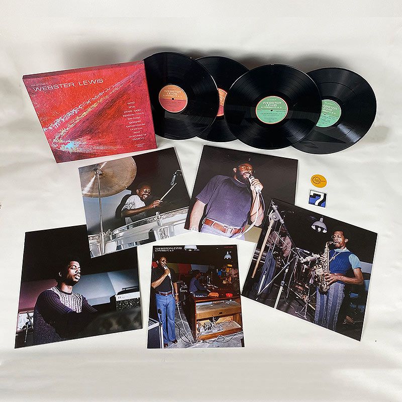 Webster Lewis - Live at Club7 (Box set 4xLP) | Jazzaggression Records (JABOX750) - 2