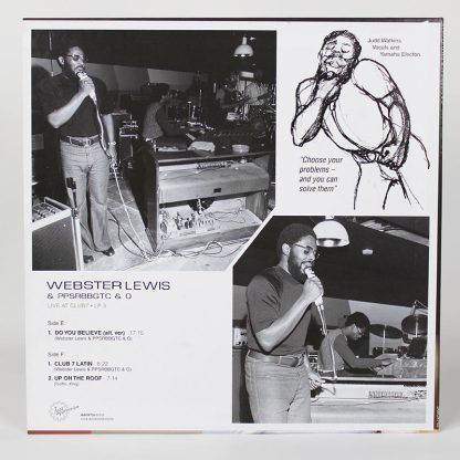 Webster Lewis - Live at Club7 (Box set 4xLP) | Jazzaggression Records (JABOX750) - 5