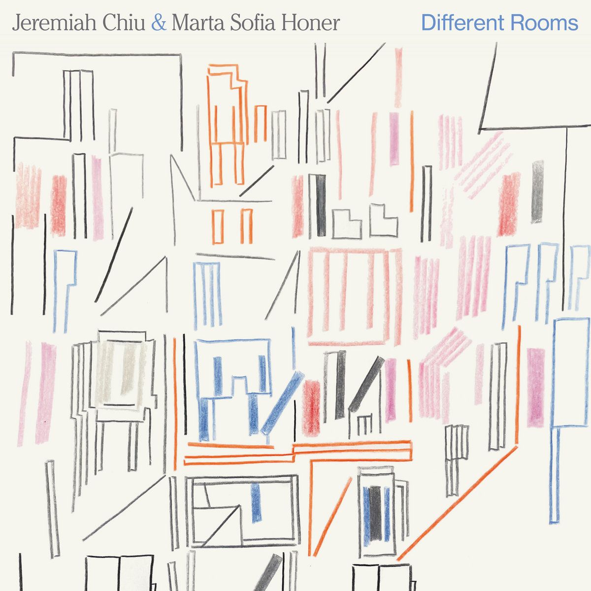 Jeremiah Chiu & Marta Sofia Honer - Different Rooms (Black Ed) | International Anthem Recording Company (IARC0098)