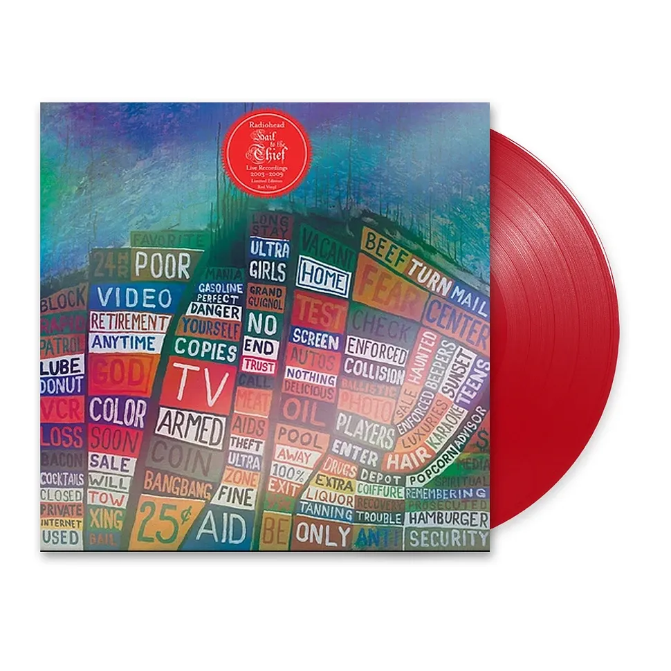 Radiohead - Hail To The Thief (Live Recordings 2003-2009) Red Vinyl Edition | XL Recordings (XLLPE 1563) - main