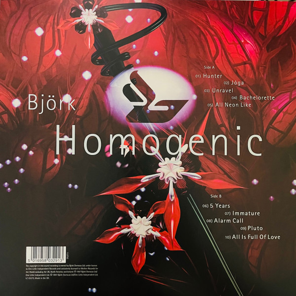 Björk - Homogenic | One Little Independent Records (TPLP71