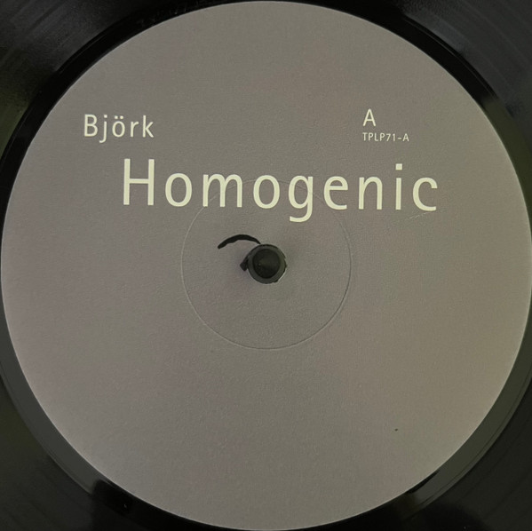 [UK 1LP] Bjork (ビョーク) / Homogenic TPLP71 Björk Homogenic - 180g UK Vinyl LP — RareVinyl.com