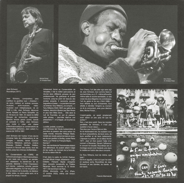 Don Cherry , Jean Schwarz - Roundtrip (1977) | Transversales Disques (TRS26) - 6