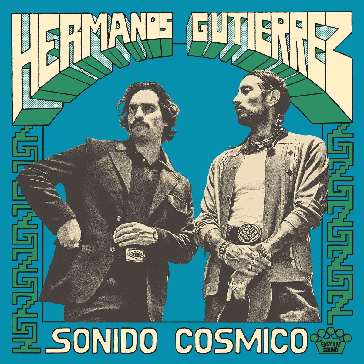 Hermanos Gutiérrez - Sonido Cósmico (Orange/Red Marble Vinyl - Indies) | Easy Eye Sound (EES-036) - main Hermanos Gutiérrez - Sonido Cósmico (Orange/Red Marble Vinyl - Indies) | Easy Eye Sound (EES-036) - main