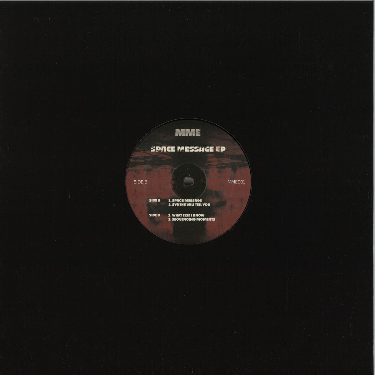 Cesare Muraca - Space Message EP | MME Recordings (MME001) - 2 Cesare Muraca - Space Message EP | MME Recordings (MME001) - 2