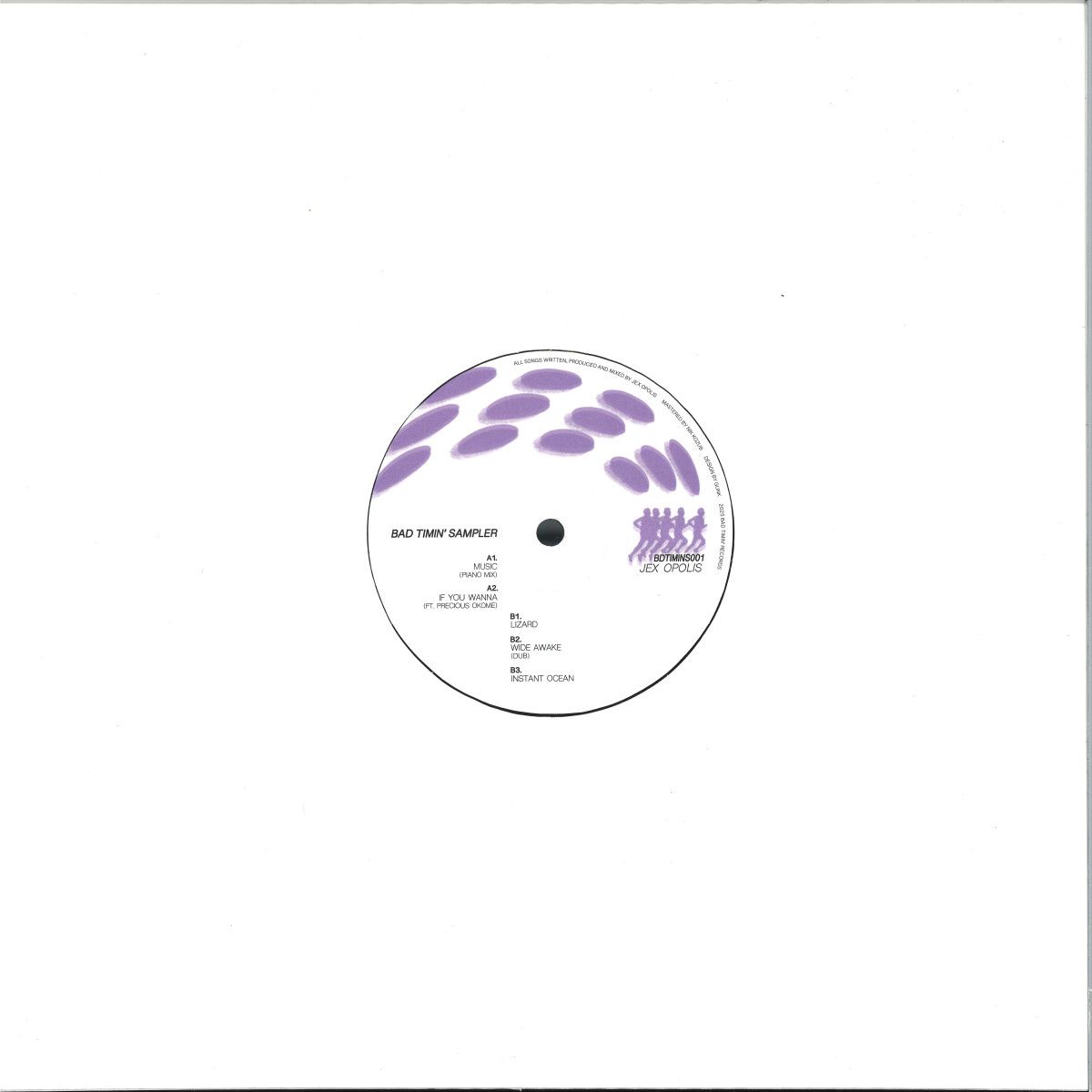 Jex Opolis - Bad Timin' Sampler | Bad Timin' (BDTIMINS001) - 2 Jex Opolis - Bad Timin' Sampler | Bad Timin' (BDTIMINS001) - 2
