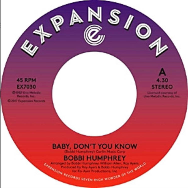 Bobbi Humphrey - Baby Don't You Know | Expansion (EX7030) Bobbi Humphrey - Baby Don't You Know | Expansion (EX7030)