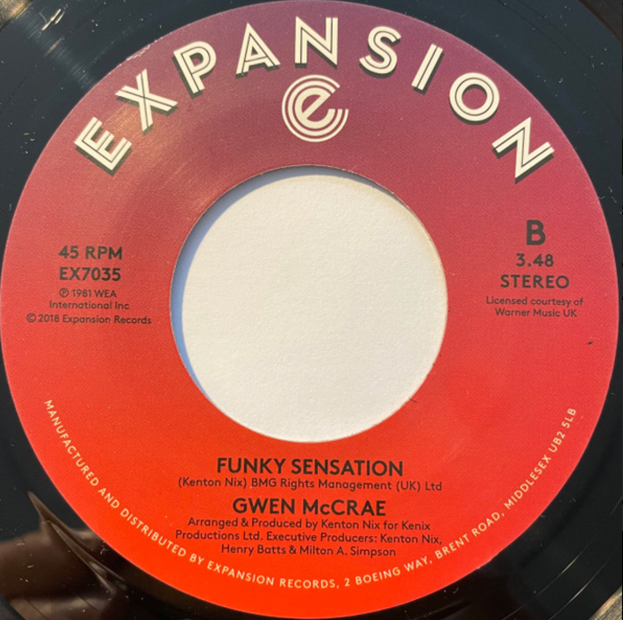 Gwen McCrae - Keep The Fire Burning | Expansion (EX7035) - 2 Gwen McCrae - Keep The Fire Burning | Expansion (EX7035) - 2