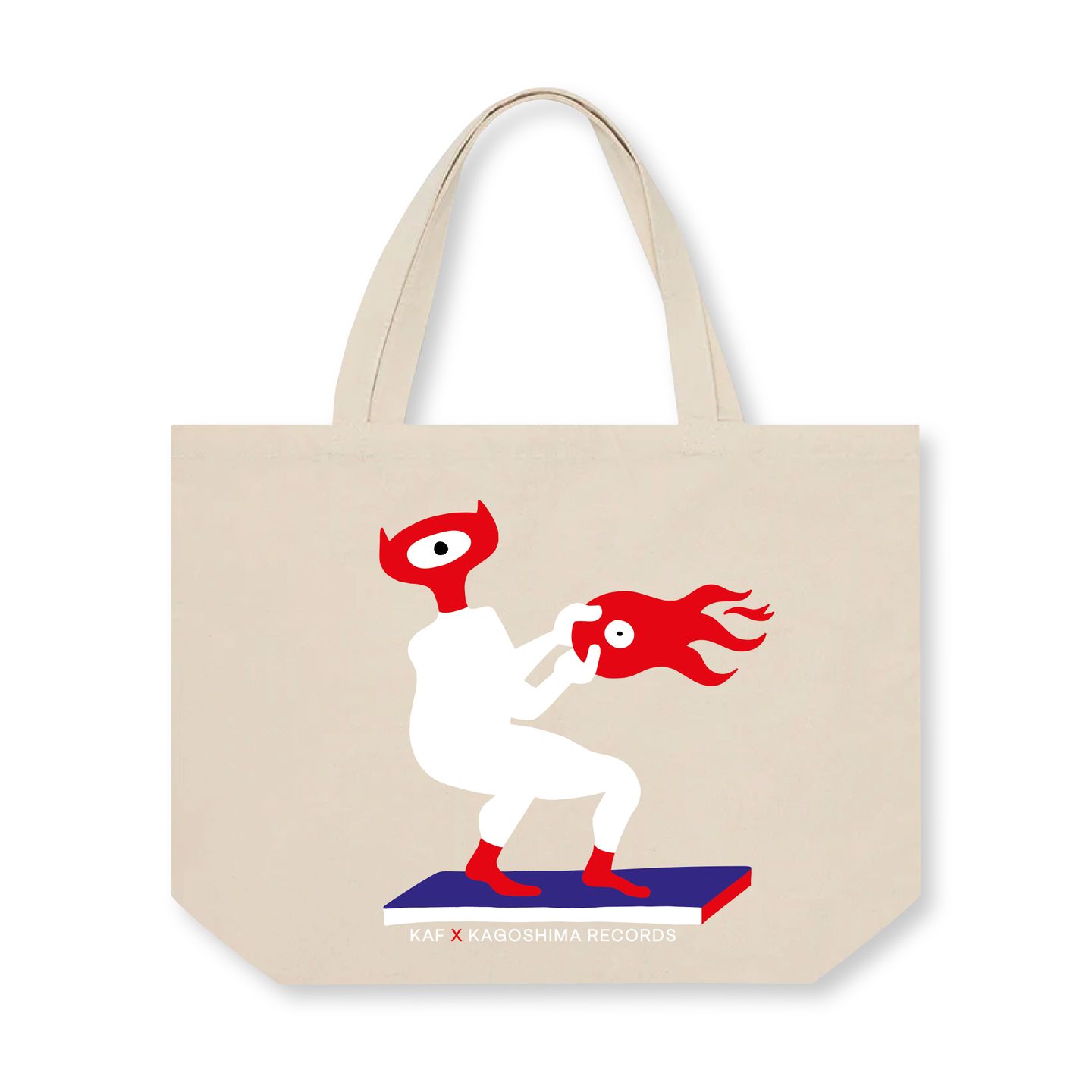 Kagoshima Records - KAF X KAGOSHIMA RECORDS TOTE BAG