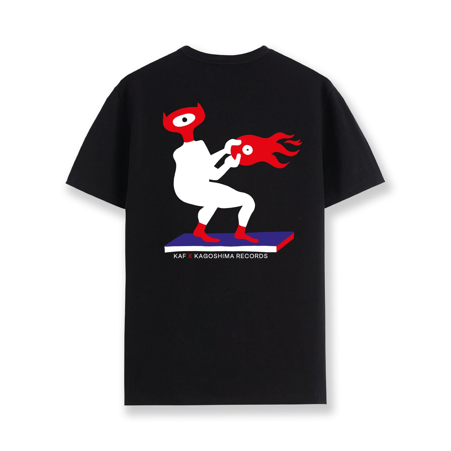 Kagoshima Records - KAF X KAGOSHIMA RECORDS  T-SHIRT