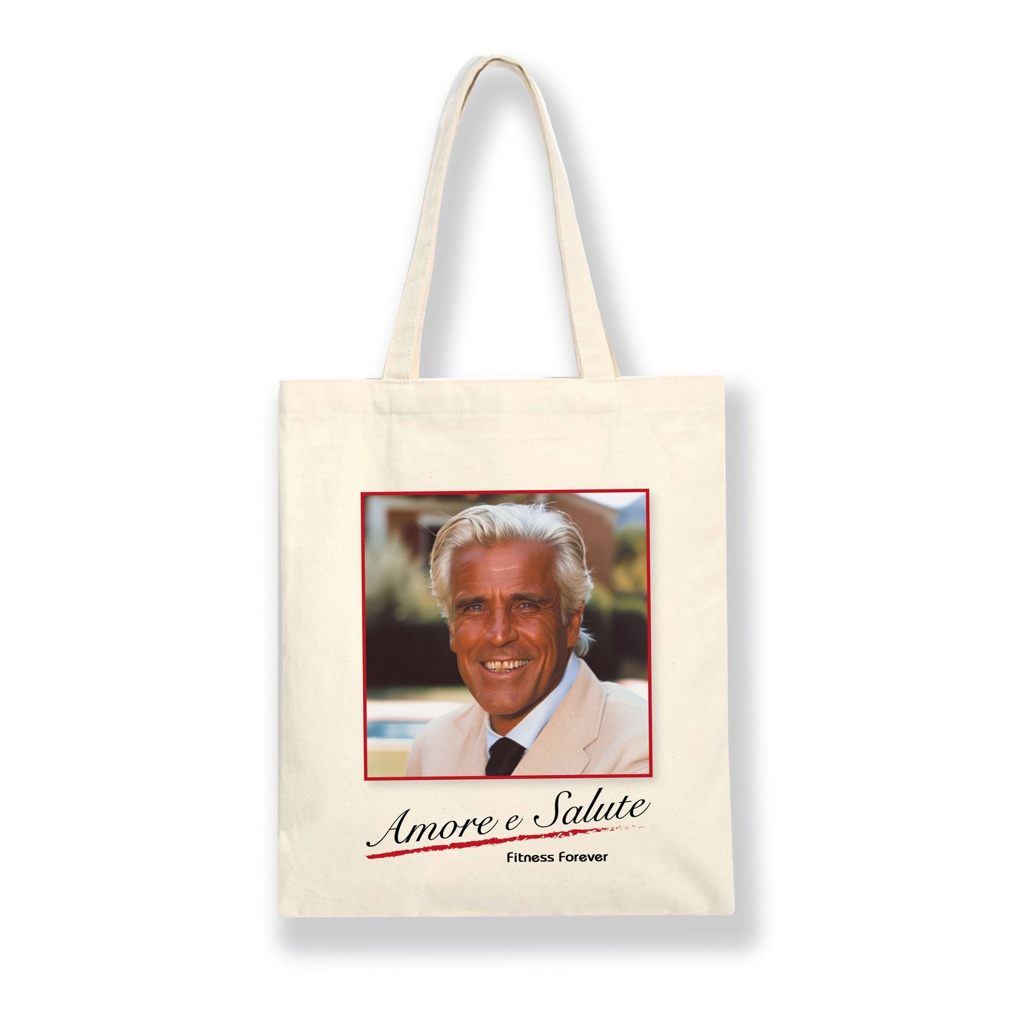 Fitness Forever - FITNESS FOREVER - AMORE E SALUTE TOTE BAG - main Fitness Forever - FITNESS FOREVER - AMORE E SALUTE TOTE BAG - main