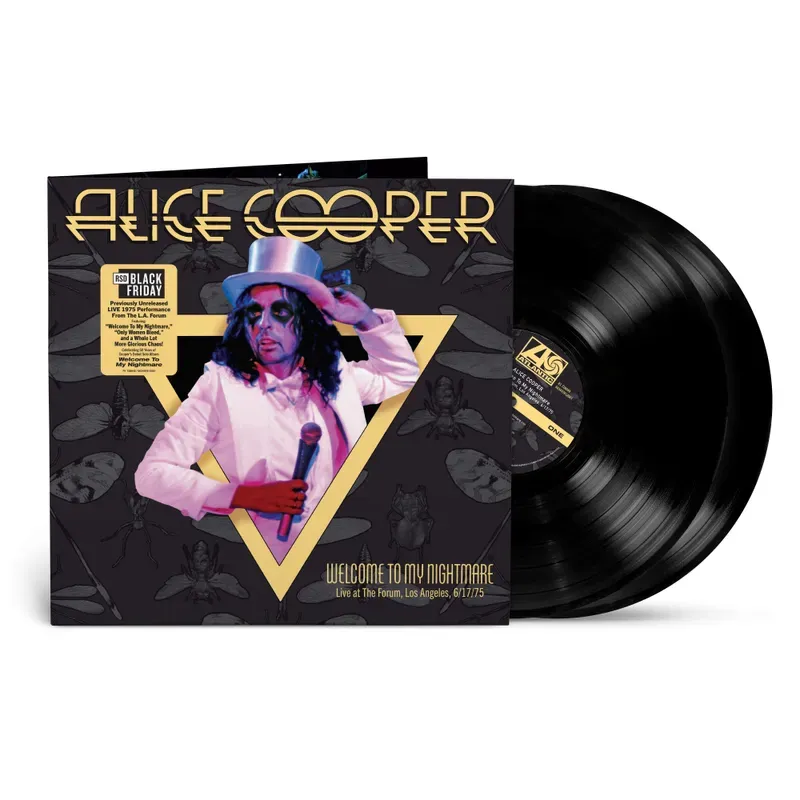 Alice Cooper - Welcome To My Nightmare Live From the Forum 6/17/75 (RSD Black Friday 2025) | Rhino Records () Alice Cooper - Welcome To My Nightmare Live From the Forum 6/17/75 (RSD Black Friday 2025) | Rhino Records ()
