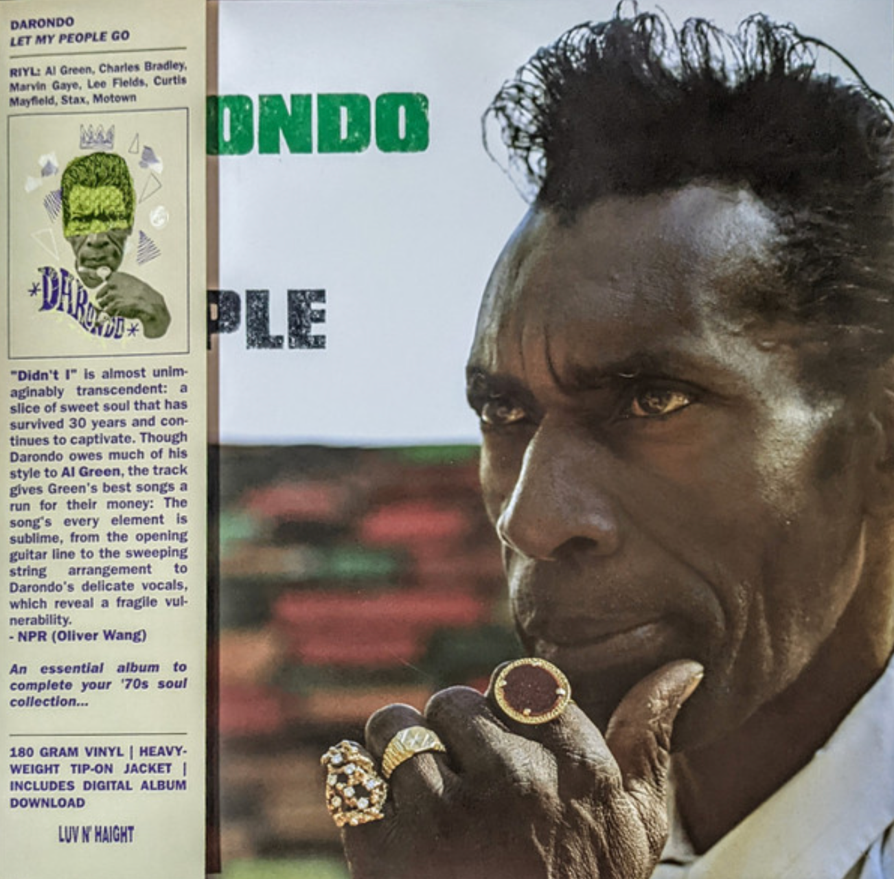 Darondo - Let My People Go | Luv N' Haight (LHLP048)