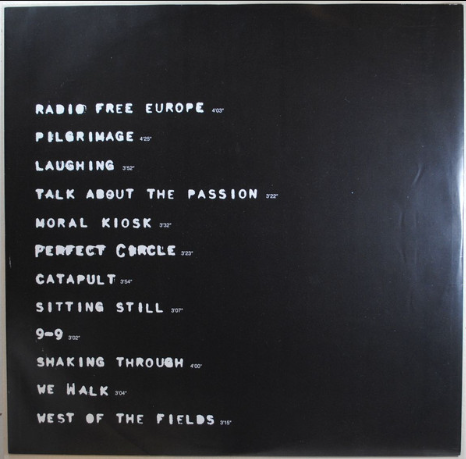 R.E.M. - Murmur | I.R.S. Records (ILP 25433) - 4