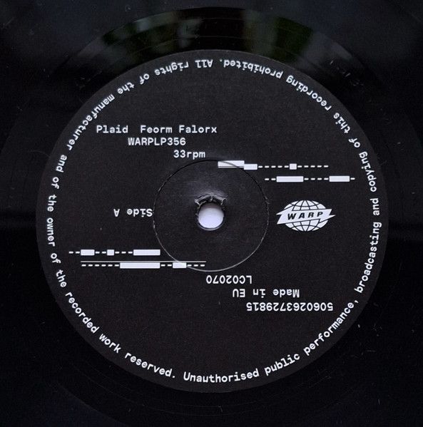 Plaid - Feorm Falorx | Warp Records (WARPLP356) - 3